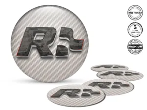 Car Rim Decal Edition Resin Dome Style